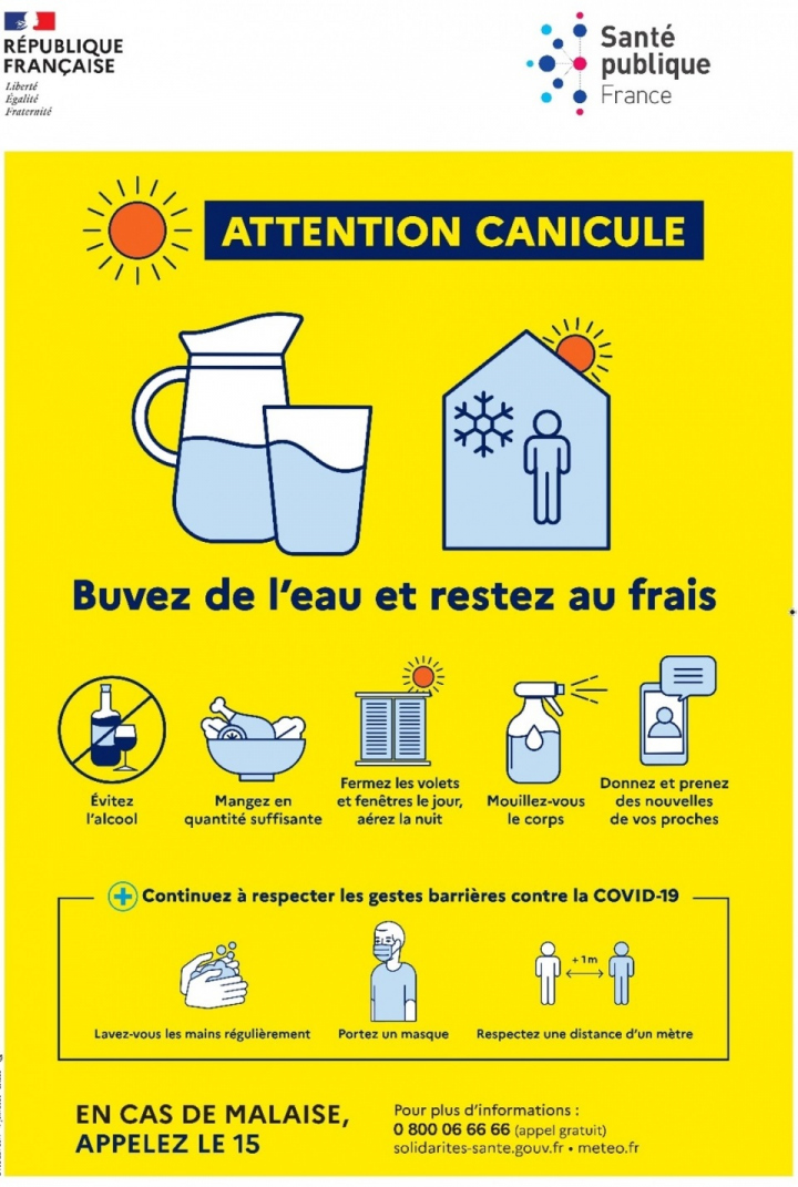 Prévenir les effets de la canicule