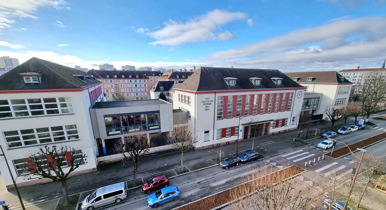 batiment lycée franco-allemand de Strasbourg. Photo de Jean-Marc Loos.