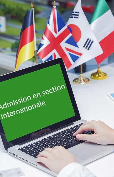 admission en section internationale