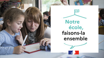 visuel notre école faisons la ensemble