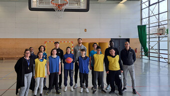 anglais et basket au collège sophie germain