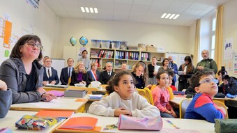 visite ministérielle 22 février 2024 dans l'académie de Strasbourg