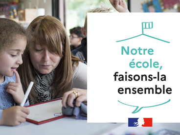 visuel notre école faisons la ensemble