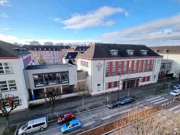 batiment lycée franco-allemand de Strasbourg. Photo de Jean-Marc Loos.